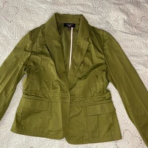 Green blazer